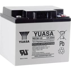 Yuasa REC50-12 Blybatteri 12 V 50 Ah Blyfleece B x H x [Ukendt]